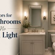 Paint Colors for Small Bathrooms With No Natural Light