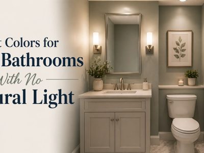 Paint Colors for Small Bathrooms With No Natural Light